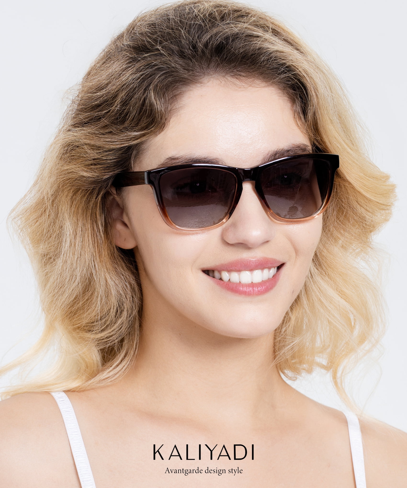 KALIYADI Womens-Sunglasses Polarized Sunglasses-Womens Trendy: Retro Sun Glasses with UV Protection for Travel Driving