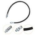 thumbnail image 4 of Uxcell Grease Gun Hose 23.6" 10000 PSI Spring Flex High Pressure Quick Release Grease with 1/8" NPT Threads Black, 4 of 6