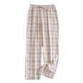 thumbnail image 2 of Antinious Men Solid Soft Elastic Waist Pockets Straight Leg Versatile Pajama Full Length Pants, 2 of 5