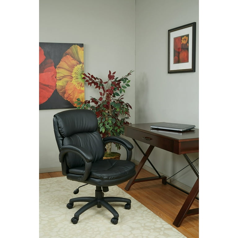 Office Star Products Bonded Leather Executive Chair