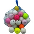 thumbnail image 1 of Golf Ball Planet - Crystal Color Mix Recycled Golf Balls (50 Pack, 5A / Mint), 1 of 6