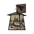 thumbnail image 2 of Meyda Tiffany 150684 Stillwater 15" Tall Wall Sconce - Brown, 2 of 3