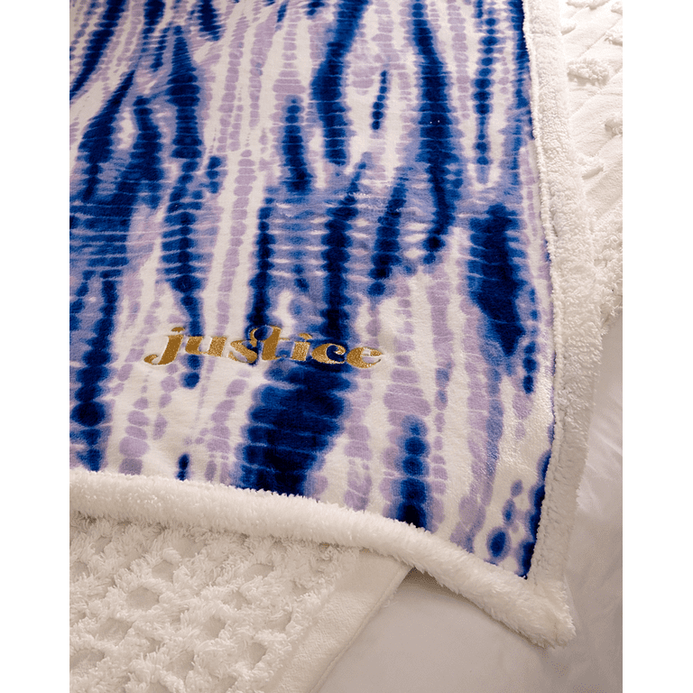Tie dye online sherpa blanket