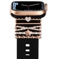 thumbnail image 3 of LYMAYTER Rhinestone Watch Band Decorative Ring Set Watch Band Decorative Ring - Creative, Shiny Rhinestones, for Wrist Belt, 3 of 6