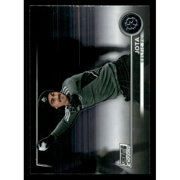 2023 Topps Stadium Club Chrome UEFA Champions League Jota #76 Celtic FC Soccer Card