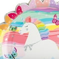 thumbnail image 3 of (4 pack) Strictly Fancy 9" 10 Count Unicorn plate, 3 of 8