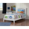 thumbnail image 2 of Mission Twin Traditional Bed in White, 2 of 4