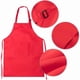 thumbnail image 3 of Juego de Delantal Y Gorro de Cocinero para Niños de 24 Piezas, Ajustable, Con Delantal de Cocina de 2 Bolsillos, 3 of 8