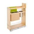 thumbnail image 1 of Rev-A-Shelf 8 Inch Pullout Cabinet Organizer with Universal Knife Block, 1 of 12
