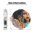 thumbnail image 3 of Pofeuu Monster High for Portable Pocket Makeup Mirror PU Cover Compact Travel Mirror with Normal and Magnifying Double Sided Glass-Round Shape, 3 of 9