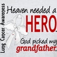 thumbnail image 3 of CafePress - Heaven Needed A Hero Lung Cancer Light T Shirt - Men's Classic Graphic T-Shirt, 3 of 4