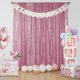 thumbnail image 2 of XmhyTop-A Cortinas con purpurina (2 unidades, 60 x 240 cm), color rosa, 2 of 5