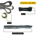 thumbnail image 2 of Banda de Resistencia Larga Tayga  Gris, 2 of 3