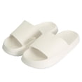thumbnail image 2 of Pillow Slippers for Women and Men,Cloud Slippers Non Slip Quick Drying Shower Slides Bathroom Sandals,Cushioned Thick Sole,Easy to Clean, 2 of 7