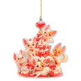 thumbnail image 3 of WIZUTIZ Animals Combination Ornament Keychain Car Rearview Mirror Backpack Accessories Home Collecting Celebrating Holiday Choices Reduced Price, 3 of 5