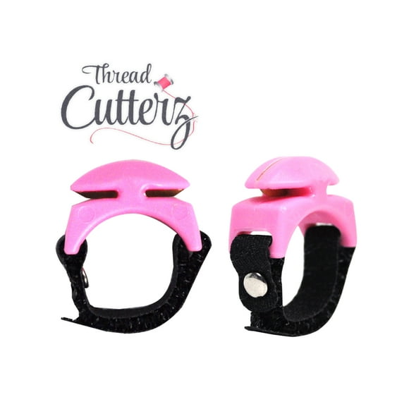 Thread Cutterz Fil Dentaire Réglable Anneau de Coupe Rose