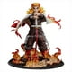 thumbnail image 2 of 20cm cazadora de figura de acción Mugen tren Rengoku Kyoujurou Anime figura Kimetsu No Yaiba Rengoku Kyoujurou Juguetes Gong Bohan LED, 2 of 2