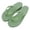 Light Green, variant on Womens Thong Sandals Wedge Heel Thick Sole Candy Color Flip Flops for Women EVA Upper Summer Beach Slip On Flat Sandals US :5.5
