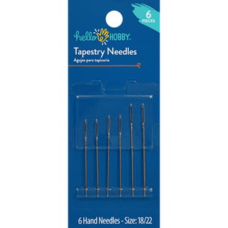 9pcs Hand Sewing Large Eye Needles for Wool Thick Knitter Yarn or Darning Z0Q H O8e2, Silver