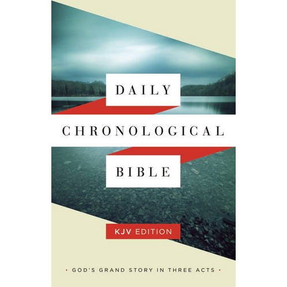 Pre-Owned KJV Daily Chronological Bible Hardcover Hardcover