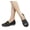 1Black, variant on Loafers for Women Trendy Chain Slip on Penny Loafers Comfortable Dressy Walking Shoes