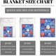 thumbnail image 4 of LHSHID Golf Themed Gifts Blanket Plush Fuzzy Fleece Throw Blanket for Bed Sofa Office Couch Travel 50x60in, 4 of 6