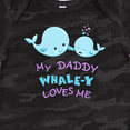 thumbnail image 4 of Inktastic My Daddy Whale-y Loves Me Boys or Girls Baby Bodysuit, 4 of 5