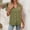 Green Tops, variant on CUSTG Women Casual Shirts Simple Solid Color Sleeveless Collared Blouse Button Down Shirt Lightweight Summer Tops Work Cozy Dailywear