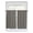 Black Beige, variant on Bedroom Curtains 63 Inches length, Sage Green Striped Window Treatment Curtain Drapes, Modern Simple Farmhouse Beige Rod Pocket Curtain Panels for Living Room Kitchen, 42"x63", 2 Panels
