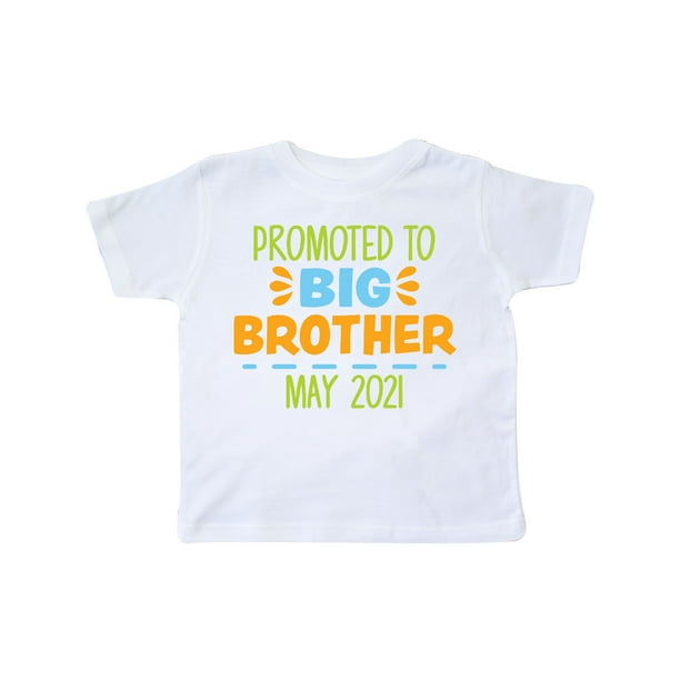 Promoted To Big Brother May 2021 Toddler T Shirt Walmart Com Walmart Com