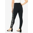 thumbnail image 2 of Jessica London Women's Plus Size Everyday Stretch Cotton Legging, 2 of 6