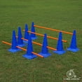 thumbnail image 2 of Lord Anson trade; Dog Agility Hurdle Cone Set - Canine Agility Training Set - Obedience, Agility, and Rehabilitation - 16 Agility Cones and 8 Agility Rods, 2 of 6