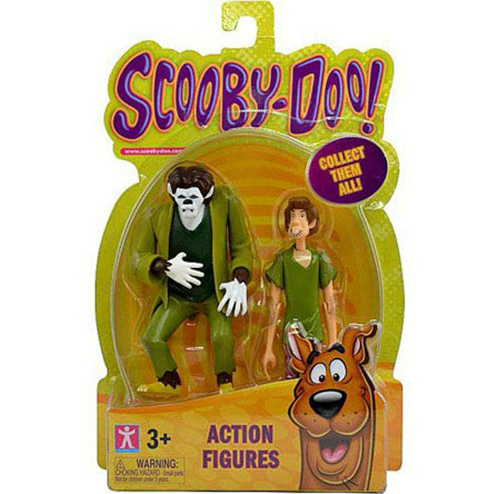 Scooby Doo Shaggy & The Wolfman Action Figure - Walmart.com - Walmart.com