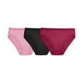 thumbnail image 1 of Bikini Fruit Of The Loom para Mujer, Multicolor Microfibra1 Paquete con 3 Piezas Talla 5, 1 of 4