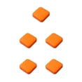 thumbnail image 2 of tssuouriy Pill Case 2 Grids Dust Proof Daily Pills Organizer Box Container Dispenser Orange 5Set, 2 of 6