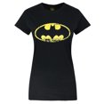thumbnail image 1 of Batman Womens Distressed Emblem T-Shirt, 1 of 4