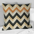 thumbnail image 2 of Designart "Classic Geometric Chevron Design" Geometric Printed Throw Pillow, 2 of 5