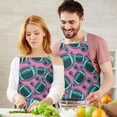 thumbnail image 3 of Football Pattern Apron-Garden Aprons for Women with Pockets-Cotton Linen Waterproof Kitchen Cooking Gardening Aprons Adjustable for Kitchen,Cooking,BBQ and Salon 33x27 Inch, 3 of 7
