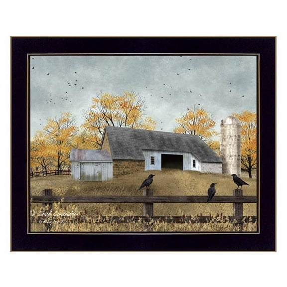 A Casual Conversation by Billy Jacobs Printed Wall Art Wood Multi-Color