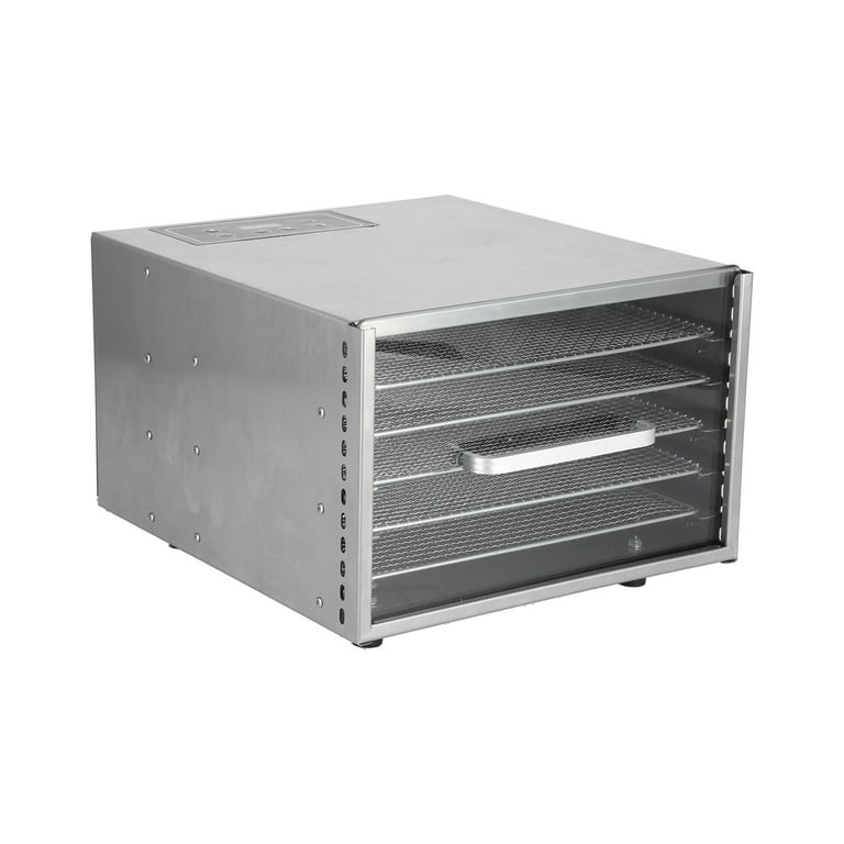 FD‑06 Food Dehydrator Food Grade Stainless Steel Large Storage Capacity 5  Layers Fruit Dryer for Kitchen Home Restaurant 