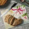 thumbnail image 2 of CounterArt Hummingbird Tempered Glass Cutting Board, 2 of 7