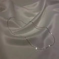thumbnail image 2 of Collar de plata 925, cadena de clavícula brillante, collar de mujer de nueva moda de primavera, 2 of 5