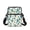 Cactus Design, variant on Dachshund Dog Decoration Portable Cross-Body Bag Phone Case, Polyester Single Shoulder Purse Lightweight Crossbody Purse for Travel Shop