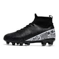 thumbnail image 2 of Novetra Unisex Football Shoes High Top Youth Training Anti Slip Soccer Boots, 2 of 6