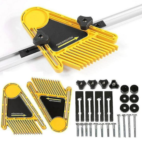 Double Featherboards Wood Milling Cutter, Featherboard Engraving Machine Table Saw Circular Saw Band Saw Slider