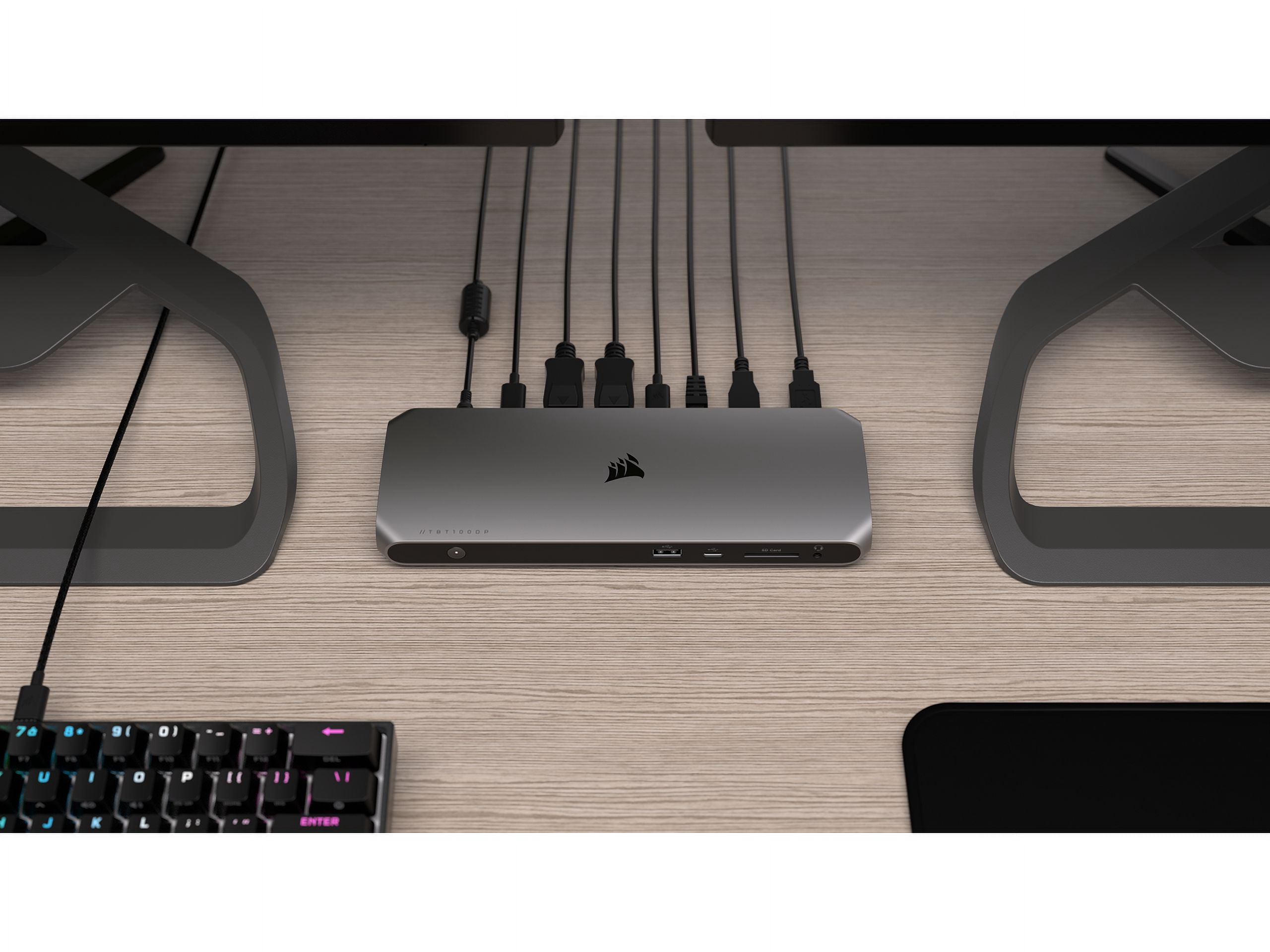 Corsair TBT100 DP Thunderbolt 3 Dock with DisplayPort