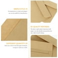 thumbnail image 3 of HEATSHAKING Kraft Paper Envelopes 50Pack Beige Rectangular Envelopes For Cards And Placeholders, 3 of 6
