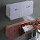 thumbnail image 5 of Injueey Organizador de baño, caja de almacenamiento de plástico resistente al agua, solución de estante fácil de limpiar, organizador de Almacenamiento y organización del hogar rosado morado, 5 of 6