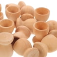 thumbnail image 3 of Milisten 24 Pcs Porte-Œufs en Bois de Pâques Plateaux à Œufs en Forme de Tasse, 3 of 6