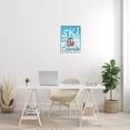thumbnail image 2 of Stupell Industries Ski Colorado Winter Mountain Trolly Snowy Hill Sports Painting Gray Framed Art Print Wall Art, 16 x 20, 2 of 8